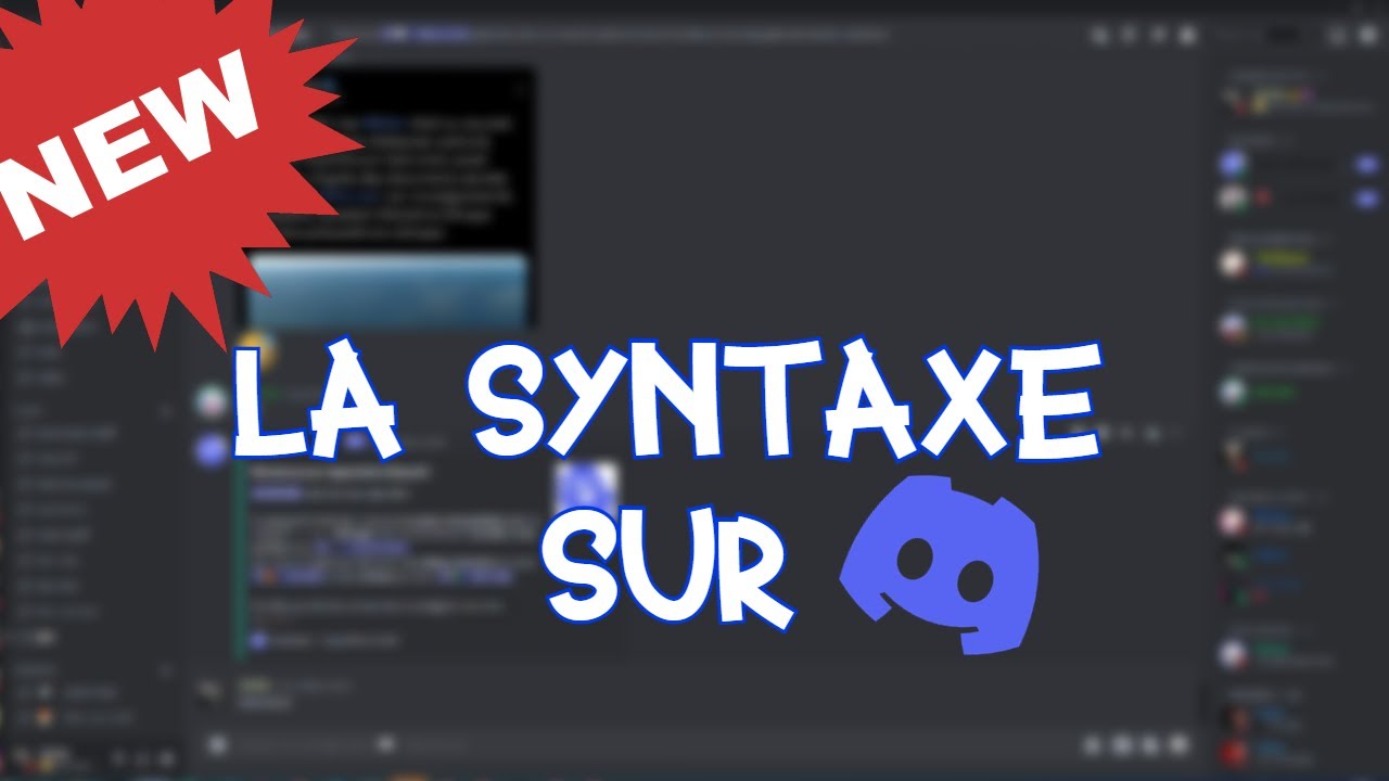 Miniature : Mise en forme du texte Discord : gras, italique, code, spoilers