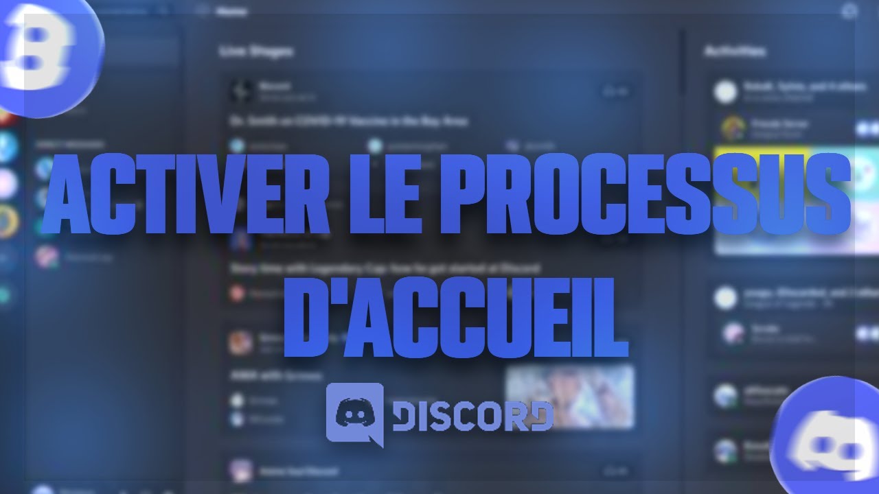 Miniature : Serveur communauté Discord : activation, accueil et Découverte